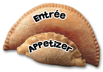 Entrée and Appetizer